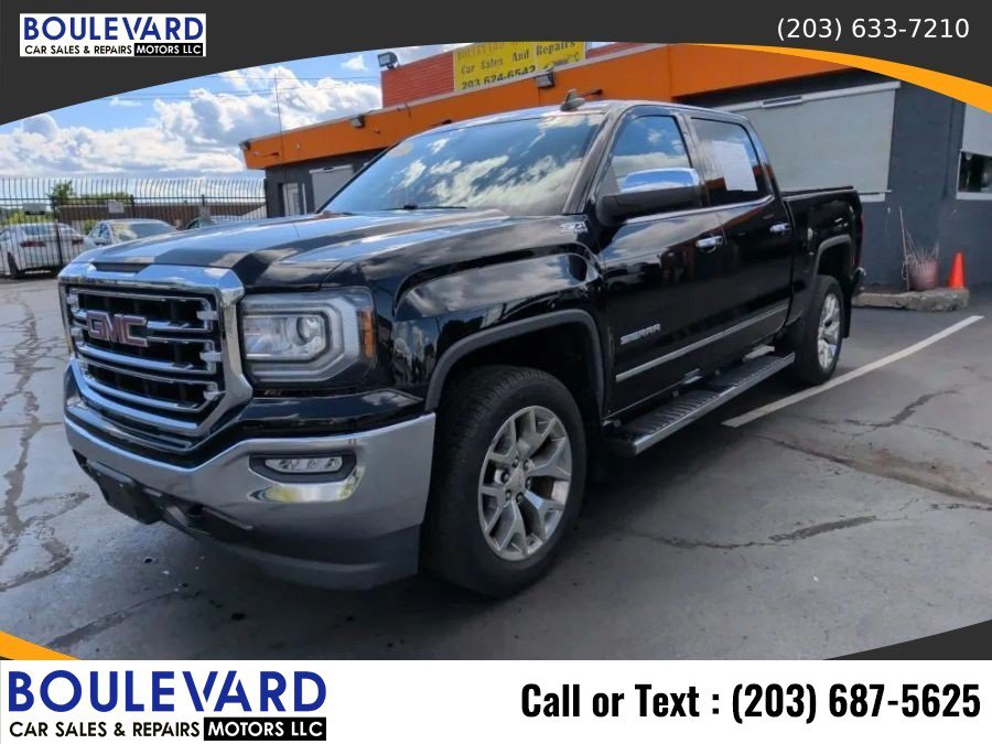Used 2018 GMC Sierra 1500 SLT w/ SLT Premium Package AWD/4WD image 3