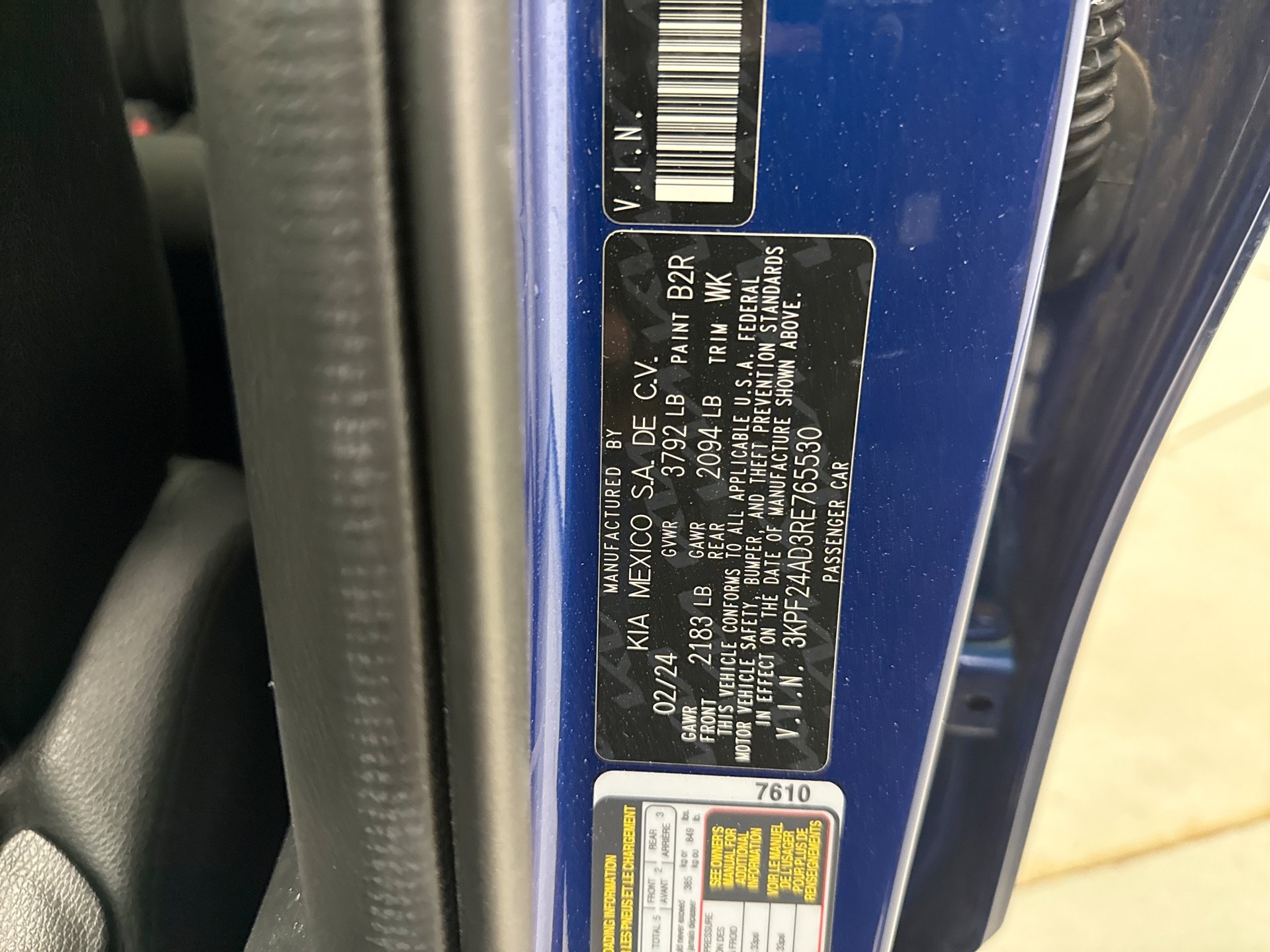 Used 2024 Kia Forte LXS w/ LXS Technology Package FWD image 19