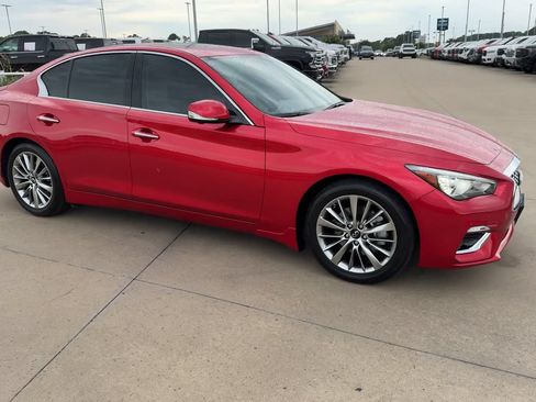 Used 2024 INFINITI Q50 Luxe w/ Cargo Package RWD image 3