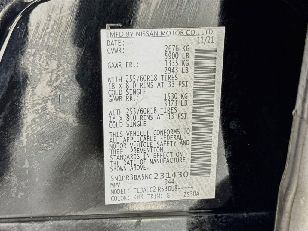 Used 2022 Nissan Pathfinder SV FWD image 26