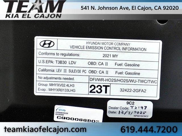 Used 2021 Hyundai Tucson Ultimate w/ Cargo Package FWD image 43