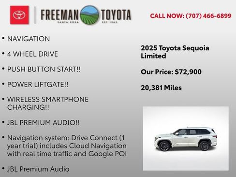Used 2025 Toyota Sequoia Limited image 9