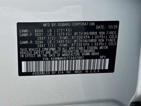 New 2026 Subaru Ascent Limited Bronze image 32