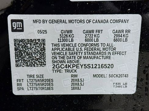 New 2025 Chevrolet Silverado 2500 LTZ w/ LTZ Convenience Package AWD/4WD image 32