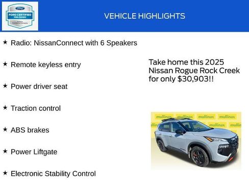 Used 2025 Nissan Rogue SV AWD/4WD image 18