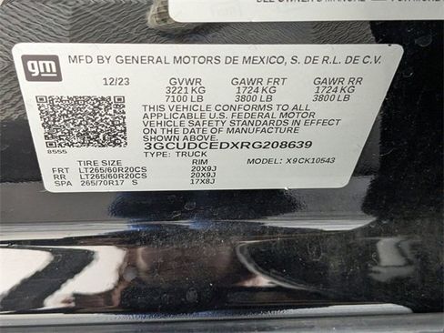 Used 2024 Chevrolet Silverado 1500 Custom Trail Boss image 35