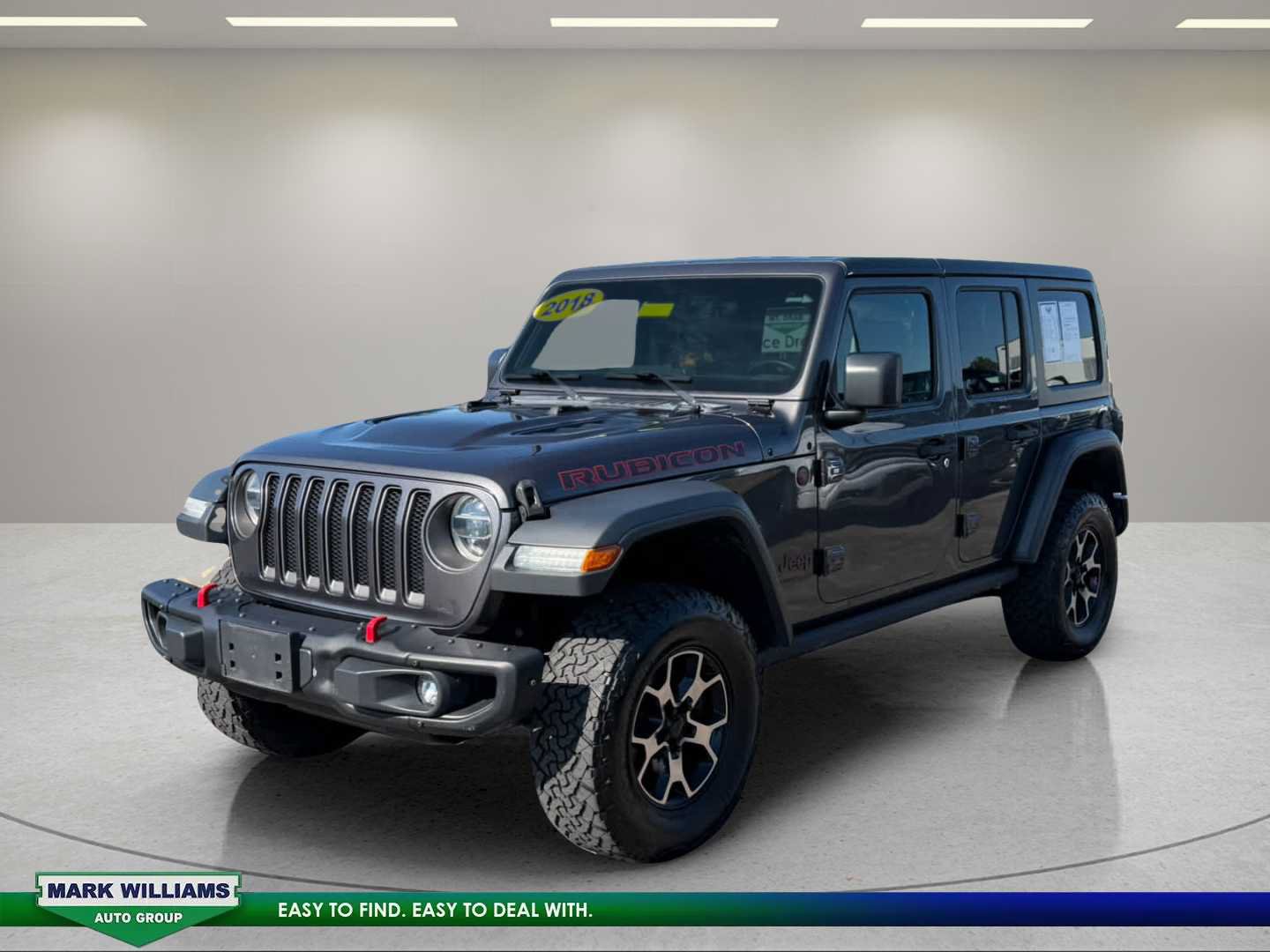 Used 2018 Jeep Wrangler Unlimited Rubicon AWD/4WD image 1