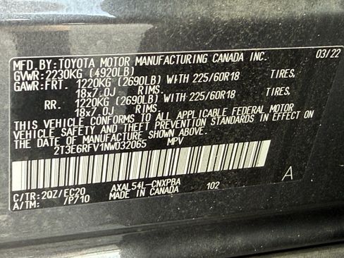 Used 2022 Toyota RAV4 XSE AWD/4WD image 34