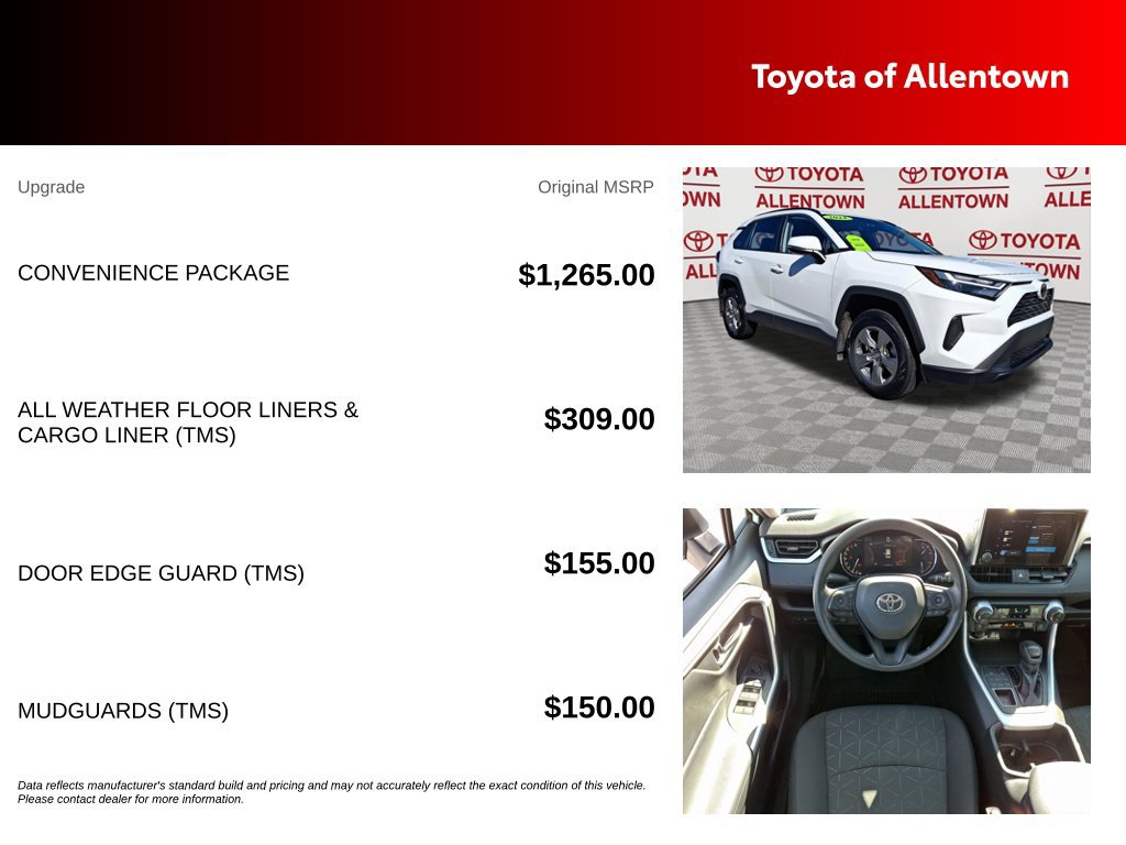 Used 2024 Toyota RAV4 XLE w/ Convenience Package AWD/4WD image 5