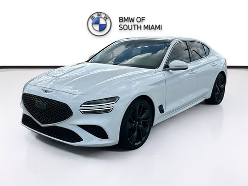 Used 2023 Genesis G70 2.0T w/ Sport Prestige Package RWD image 3