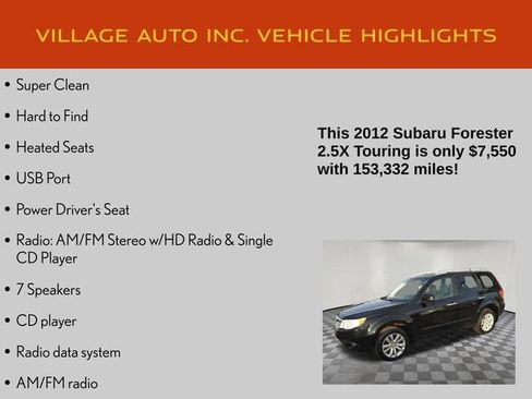 Used 2012 Subaru Forester 2.5X Touring image 7