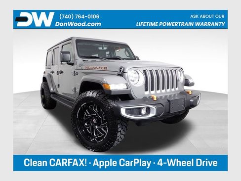 Used 2022 Jeep Wrangler Unlimited Sahara AWD/4WD image 1