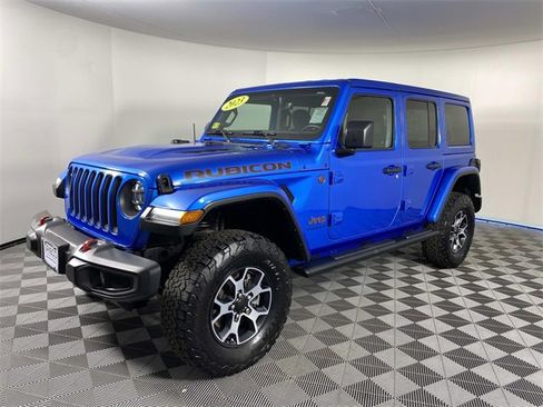 Used 2023 Jeep Wrangler Unlimited Rubicon w/ LED Lighting Group image 4