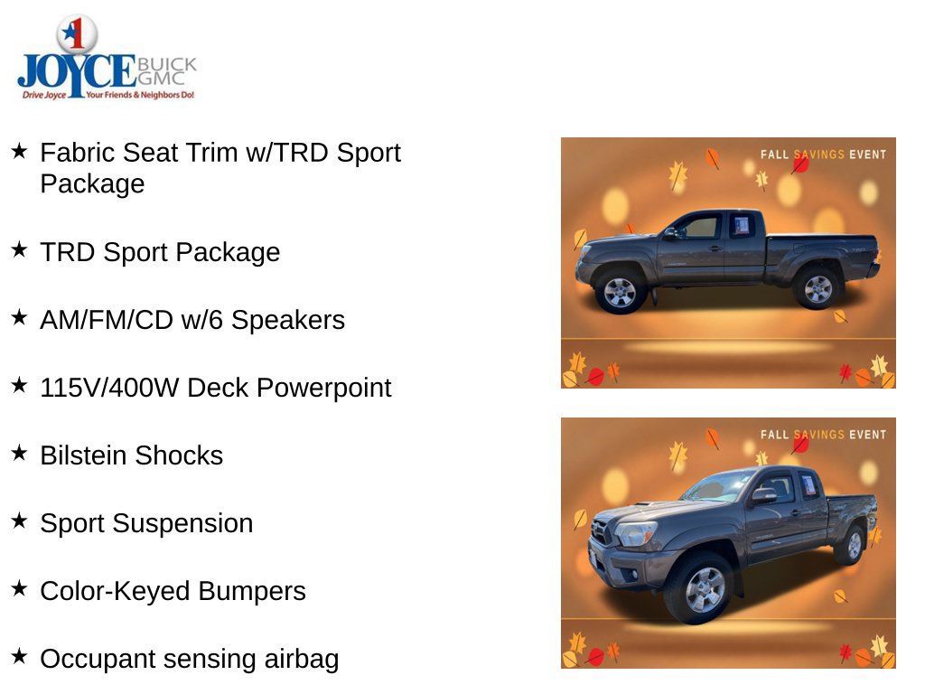 Used 2013 Toyota Tacoma 4x4 Access Cab V6 image 10