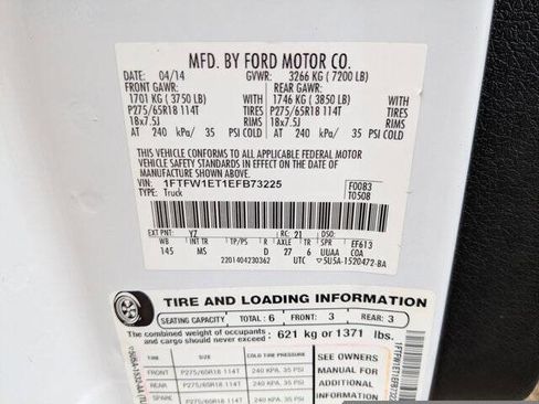 Used 2014 Ford F150 XLT w/ XLT Chrome Package image 37