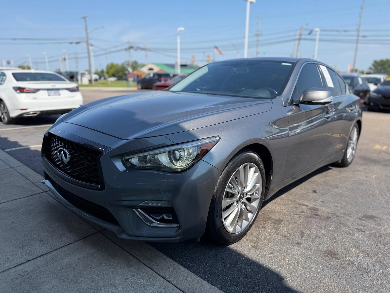 Used 2021 INFINITI Q50 Luxe RWD image 8