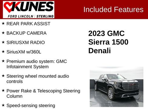 Used 2023 GMC Sierra 1500 Denali AWD/4WD image 3