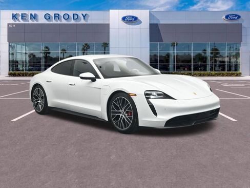 Used 2021 Porsche Taycan 4S AWD/4WD image 1