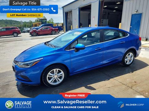 Used 2017 Chevrolet Cruze LT w/ Convenience Package FWD image 1