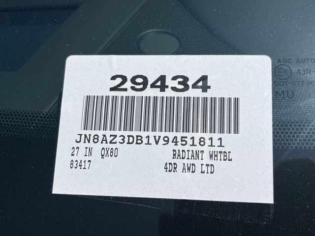 New 2027 INFINITI QX80 Sensory w/ Sport Exterior Package AWD/4WD image 8