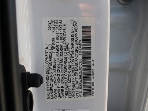 Certified 2021 Honda CR-V EX-L image 38