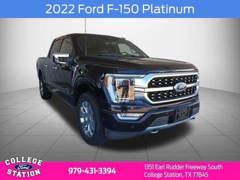 Used 2022 Ford F150 Platinum w/ Equipment Group 701A High image 1