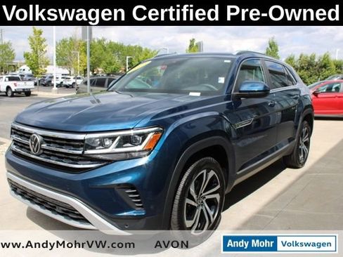 Used 2023 Volkswagen Atlas Cross Sport SEL AWD/4WD image 3