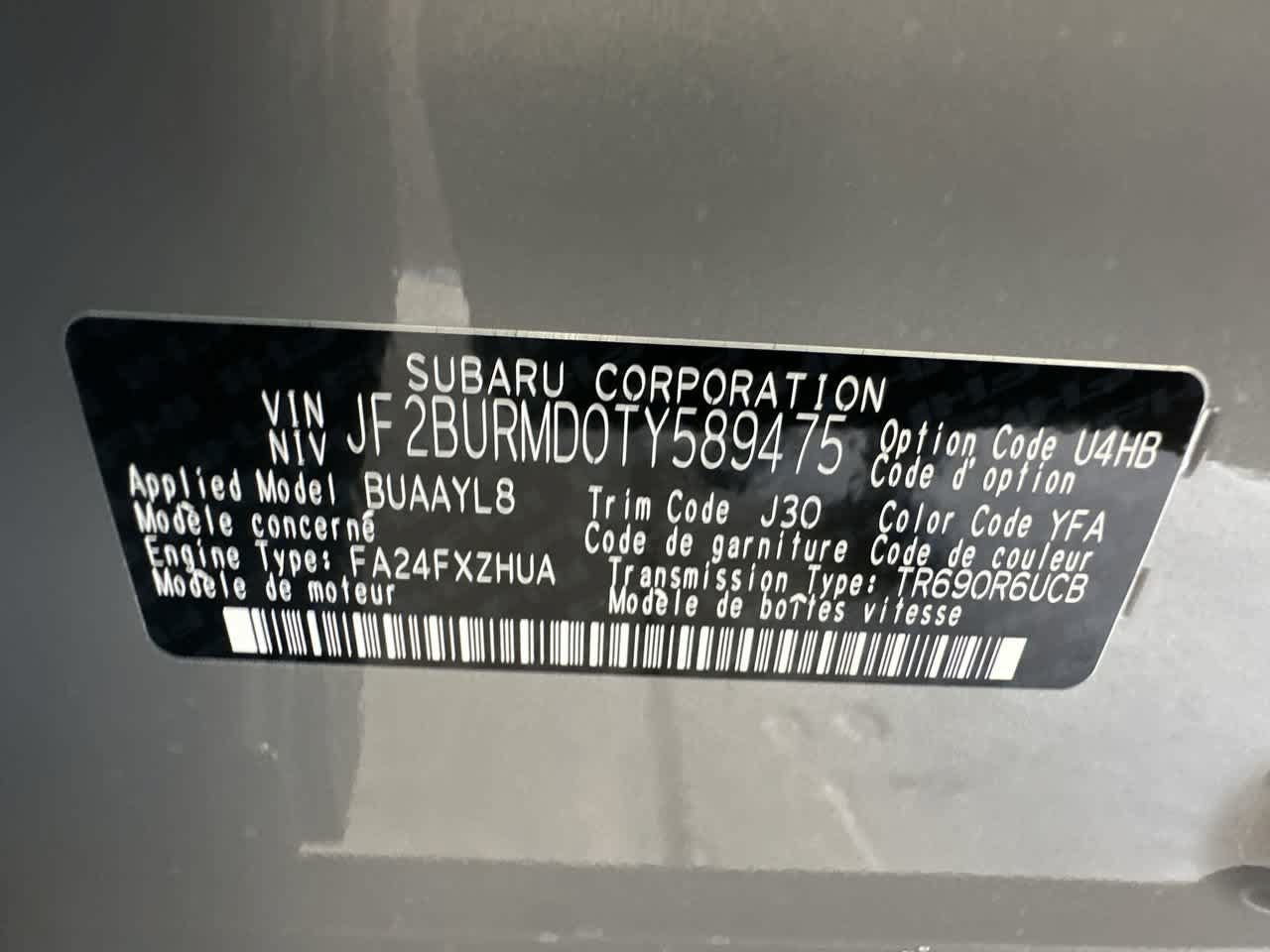 New 2026 Subaru Outback Wilderness AWD/4WD image 29