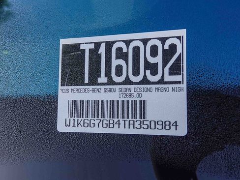 New 2026 Mercedes-Benz S 580 4MATIC Sedan image 28