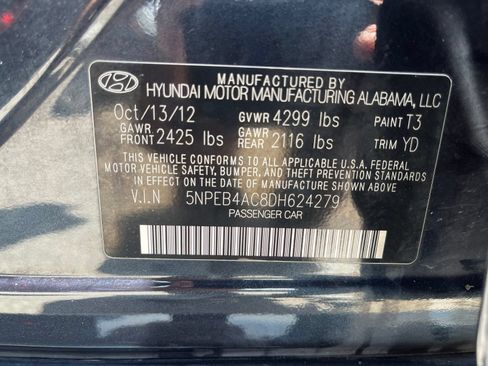 Used 2013 Hyundai Sonata GLS w/ Popular Equipment Pkg FWD image 26
