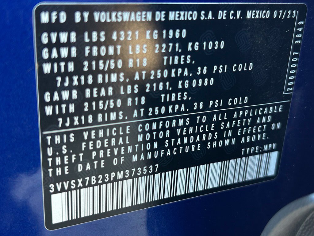 Certified 2023 Volkswagen Taos SE FWD image 50