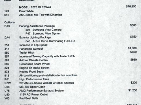 Used 2023 Mercedes-Benz GLE 53 AMG 4MATIC image 2