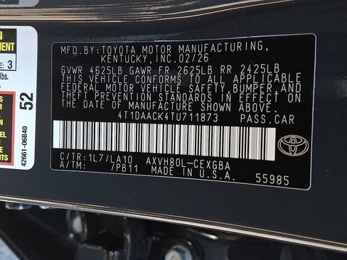 New 2026 Toyota Camry XLE FWD image 18