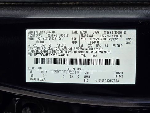 Used 2021 Ford F250 XL w/ STX Appearance Package image 28