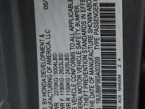 Certified 2025 Acura TLX SH-AWD w/ A-SPEC Pkg image 12