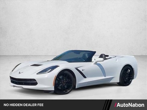 Used 2016 Chevrolet Corvette Stingray Convertible w/ 3LT Preferred Equipment Group RWD image 1