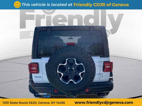 Used 2023 Jeep Wrangler Unlimited Rubicon 4xe w/ Steel Bumper Group image 6