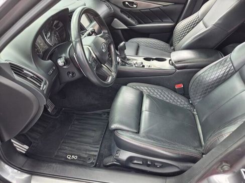 Used 2019 INFINITI Q50 Red Sport 400 w/ Sensory Package image 3