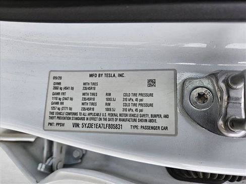 Used 2020 Tesla Model 3 Standard Range Plus RWD image 21