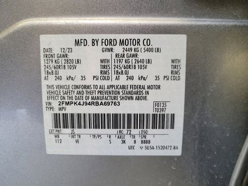 Used 2024 Ford Edge SEL image 33