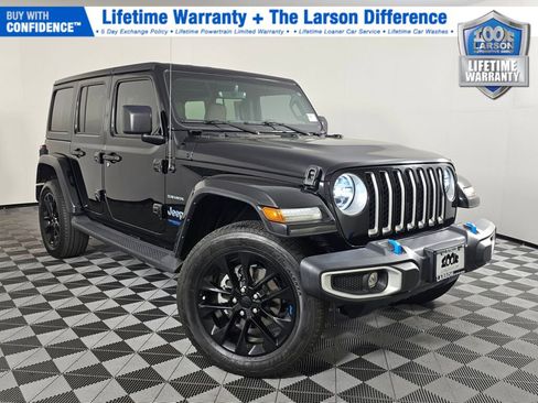 Used 2022 Jeep Wrangler Unlimited Sahara 4xe image 1