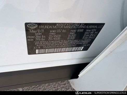Used 2021 Hyundai Santa Fe Calligraphy AWD/4WD image 29