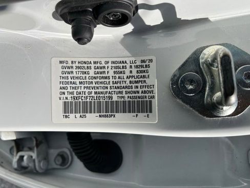 Used 2020 Honda Civic EX-L image 13