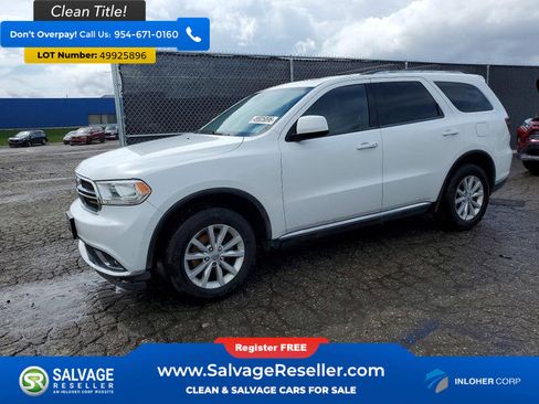 Used 2015 Dodge Durango SXT w/ Quick Order Package 23B AWD/4WD image 1
