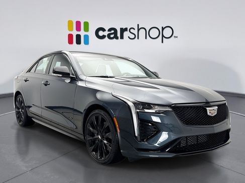 Used 2025 Cadillac CT4 V w/ LPO, ONYX Package AWD/4WD image 7