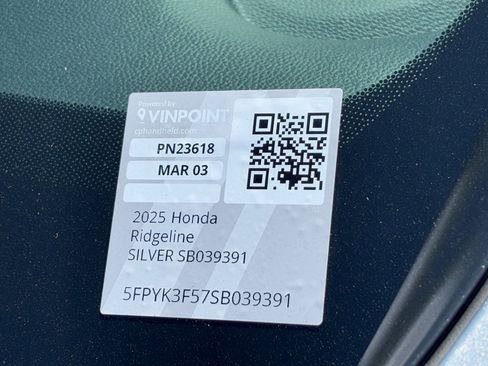 Used 2025 Honda Ridgeline RTL image 30