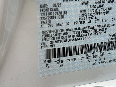 New 2025 Ford Mustang Mach-E Premium w/ Interior Protection Package image 34