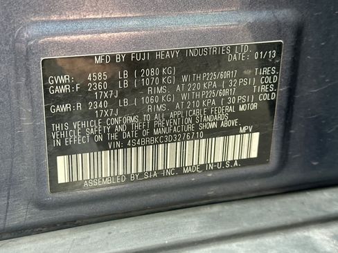 Used 2013 Subaru Outback 2.5i Limited w/ Moonroof Pkg AWD/4WD image 28