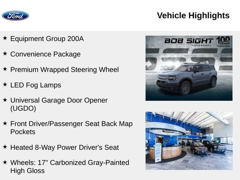 New 2025 Ford Bronco Sport Big Bend w/ Convenience Package image 2