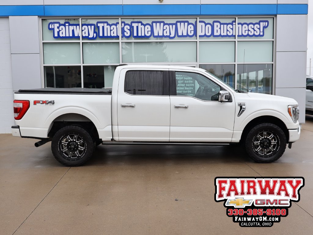 Used 2021 Ford F150 Platinum w/ Equipment Group 701A High AWD/4WD image 1